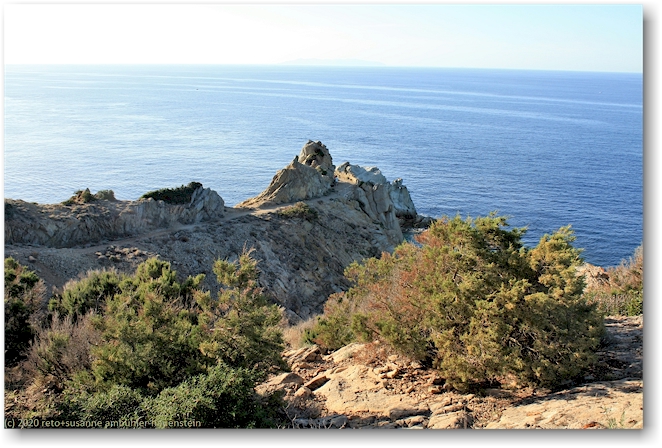 capo d'enfola im parco nazionale arcipelago toscano