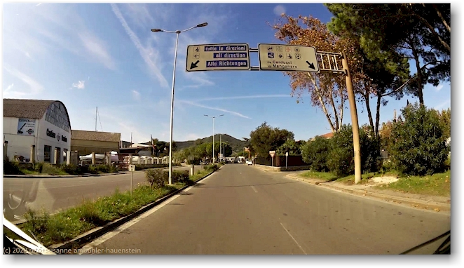 hauptstrasse in portoferraio