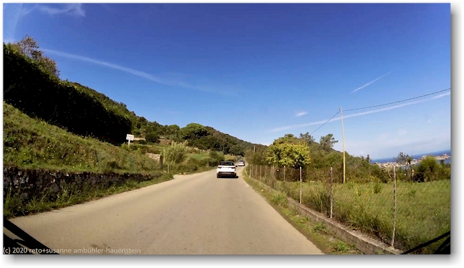via colle reciso zwischen san giovanni und lacona