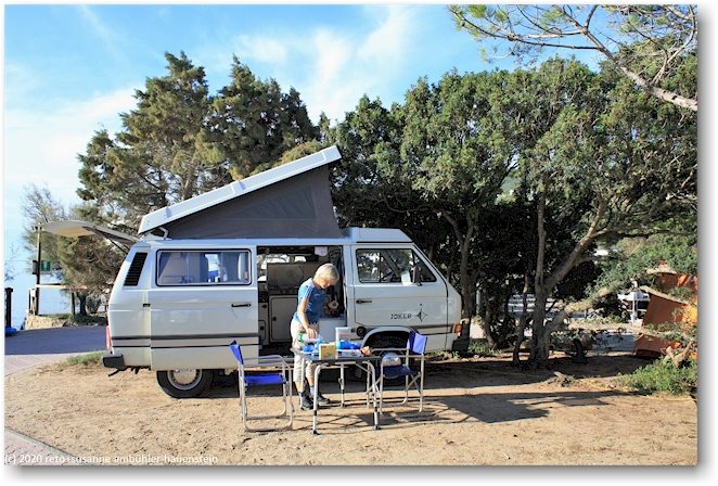 unser jogi auf dem campingplatz tallinucci in lacona