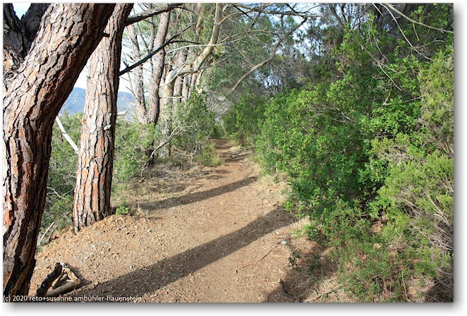 wanderweg am monte stella