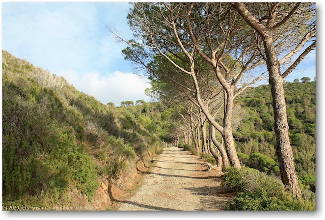 wanderweg am monte stella