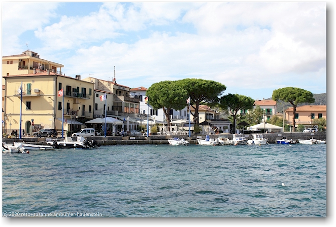 uferpromenade in marina di campo