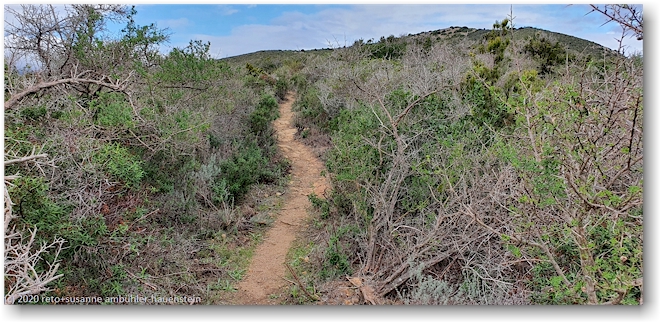 wanderweg beim capo di fonza