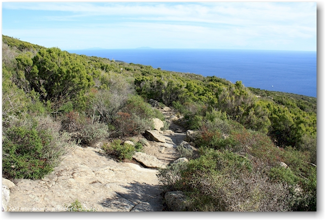 wanderweg durch die costa dello svizzero