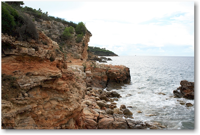 kueste beim spiaggia della madonna bei capoliveri