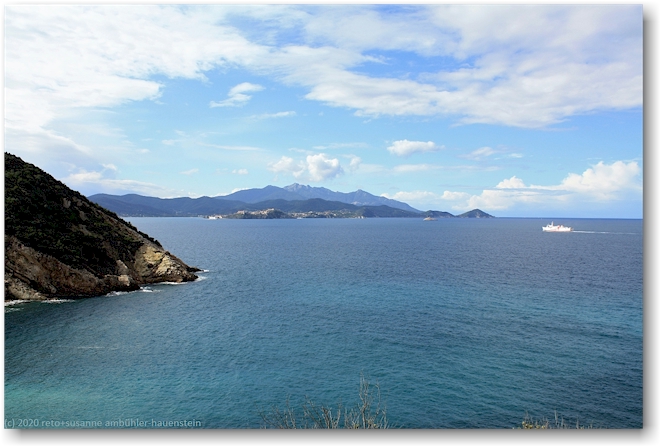 blick vom punta delle casette richtung monte capanne