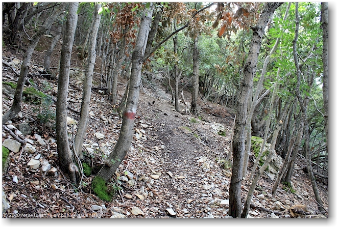 wanderweg am pietre rosse