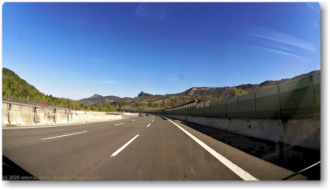 A1 durch den noerdlichen appennin