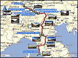 karte der fahrt von lido di capoliveri nach portoferraio auf elba sowie karte und hoehenprofil der fahrt von piombino nach daheim