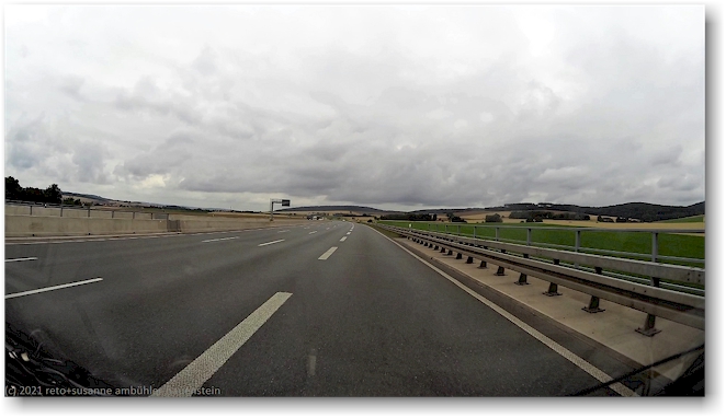 autobahneinfahrt harz auf die A7