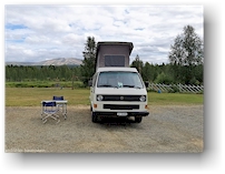 unser jogi auf dem campingplatz xx in aekaeslompolo