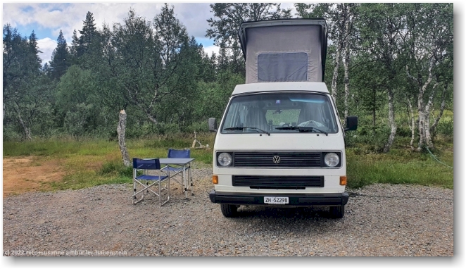 unser jogi auf dem saariselkae camping kiilopaeae