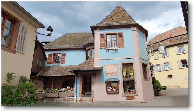 originelles restaurant in hunawihr