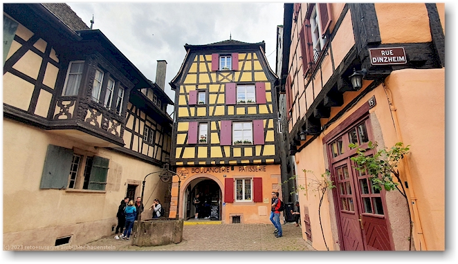 fachwerkhaeuser in riquewihr
