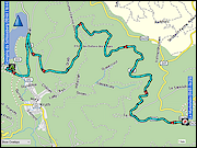 karten und hoehenprofile der fahrt vom camping du schlossberg bei kruth zum le markstein und zurueck, der rundwanderung vom le markstein um den lac de la lauch sowie der rundwanderung auf dem le markstein