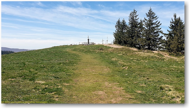 gipfel des petit ballon 1272 m.ue.m