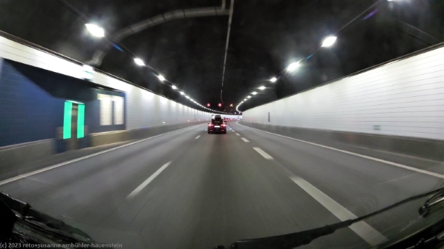 goeta tunnel im verlauf der E45 in goeteborg