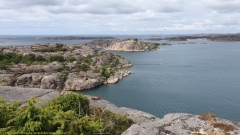 blick vom gullviksberget auf den bottnefjorden bei bovallstrand