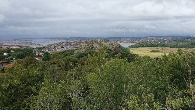 blick vom picknickplatz bei hunnebostrand auf das valefjaell