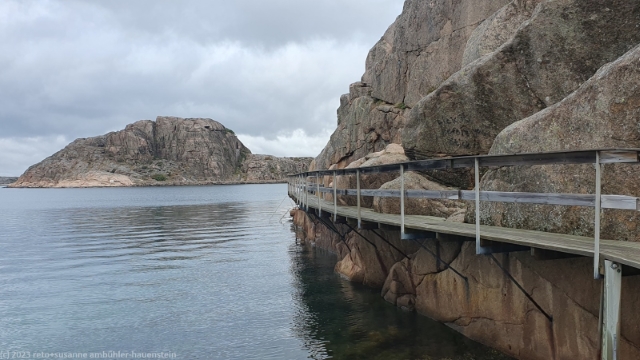 steg entlang des kraseberget bei hunnebostrand