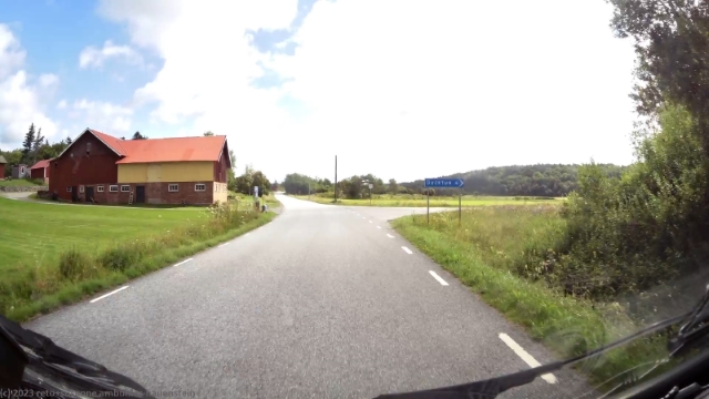 abzweigung richtung oevertun im verlauf der strasse 902