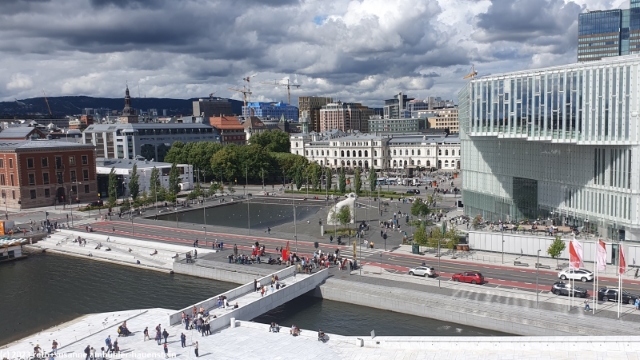 christian frederiks plass im zentrum von oslo
