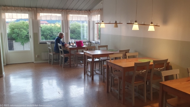 aufenthaltsraum im vandrarhem in oestersund