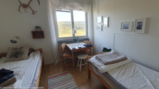 schlafzimmer im storliens fjaellgard vandrarhem
