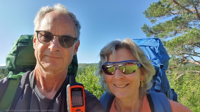 reto und susanne beim storliens fjaellgard vandrarhem
