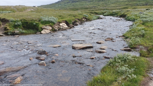 durchquerung eines weiteren zuflusses des handoelan