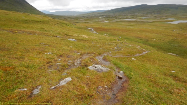 wanderweg auf dem oestra helagsskaftet