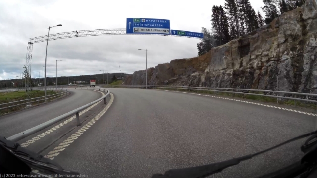 verzweigung bei sundsvall im verlauf der E14