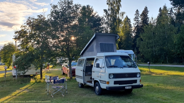 unser jogi auf dem first camp nydala-umea