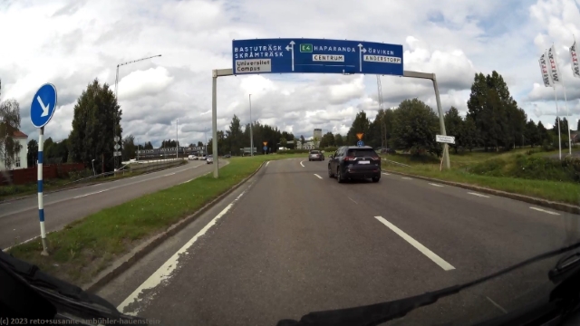 E4 durch skelleftea