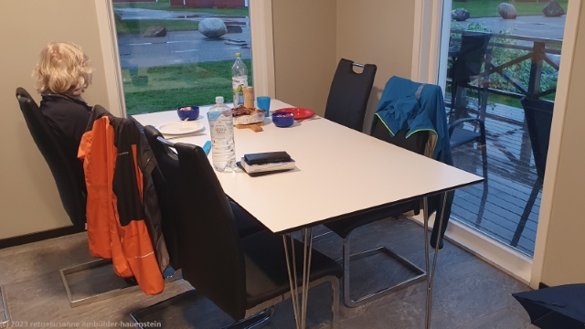 kueche im servicegebaeude des camping pite havsbad