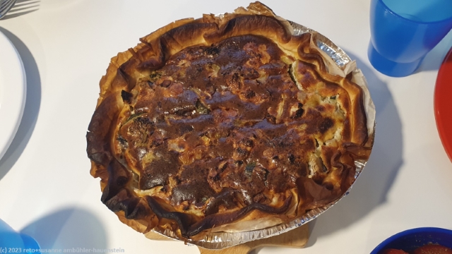 koestliche quiche aus dem backofen