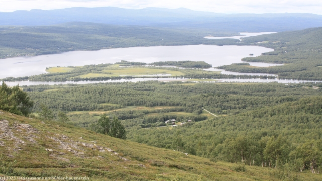 umeaelven (vorne) und vaestansjoen (hinten)