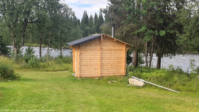 sauna auf dem taernaby camping