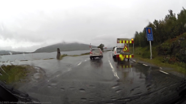 grenze zwischen schweden und norwegen im verlauf der E12