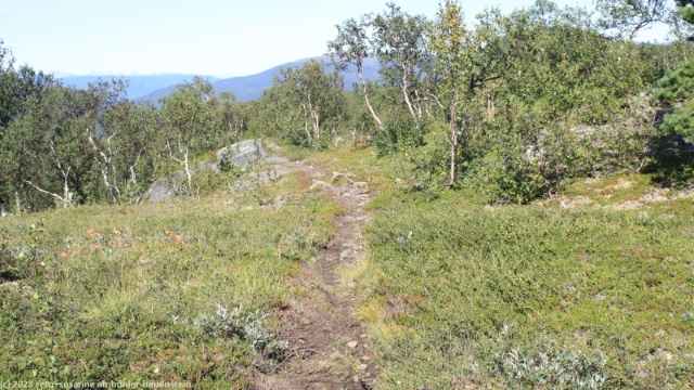 wanderweg auf dem nordnesfjell