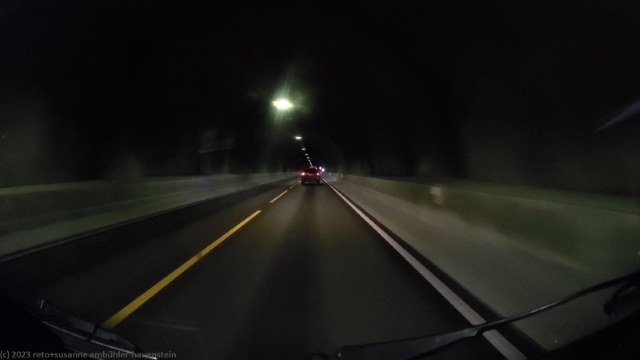 kjernfjelltunnelen im verlauf der strasse 77