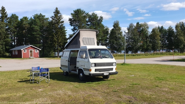 unser jogi auf dem camping kraja bei arjeplog