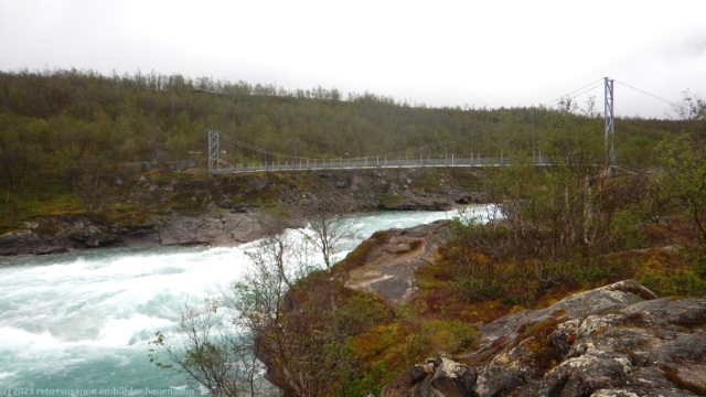 haengebruecke ueber den vuojataedno