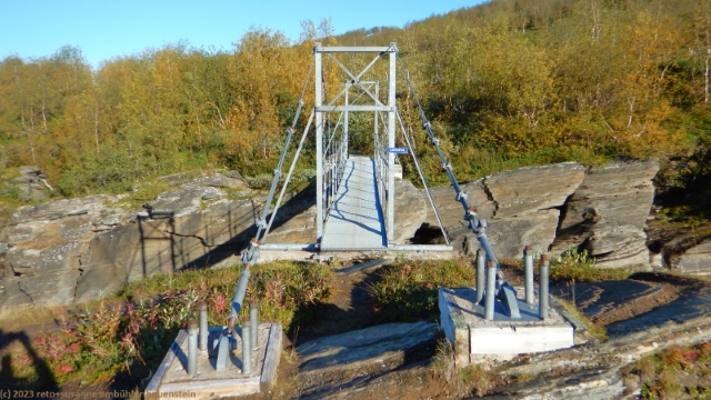 haengebruecke ueber den laddejakka