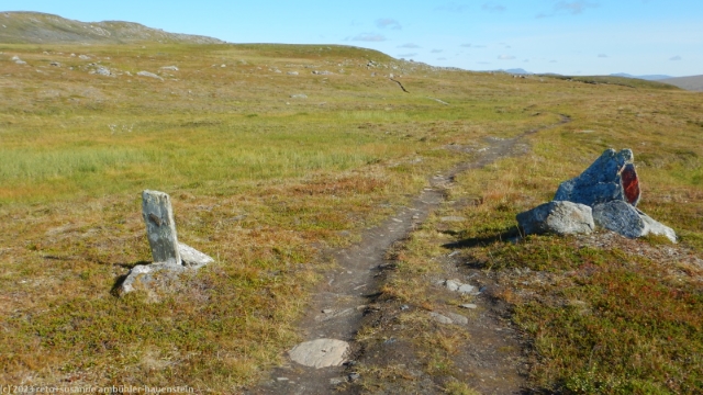 wanderweg bei parka