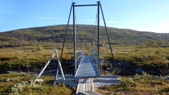 haengebruecke ueber den arasjahka