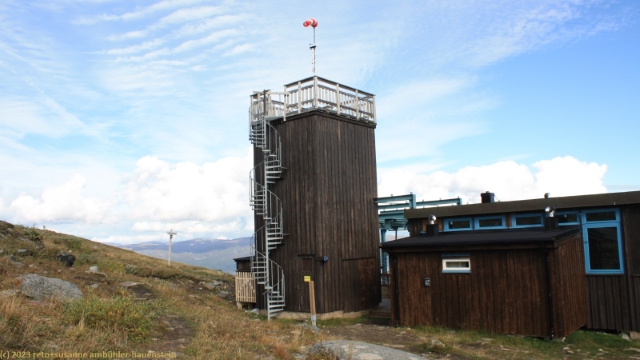 beobachtungsturm auf dem njulla