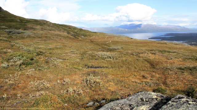 wanderweg auf dem njulla