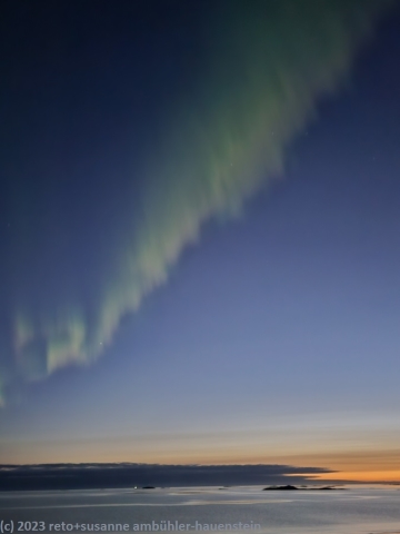 polarlicht ueber dem stave camping